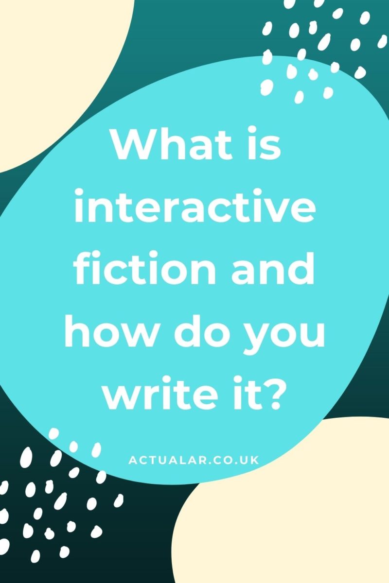 What is interactive fiction?