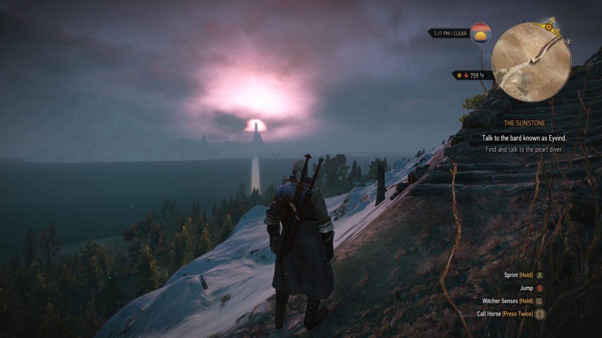 open world games The Witcher 3